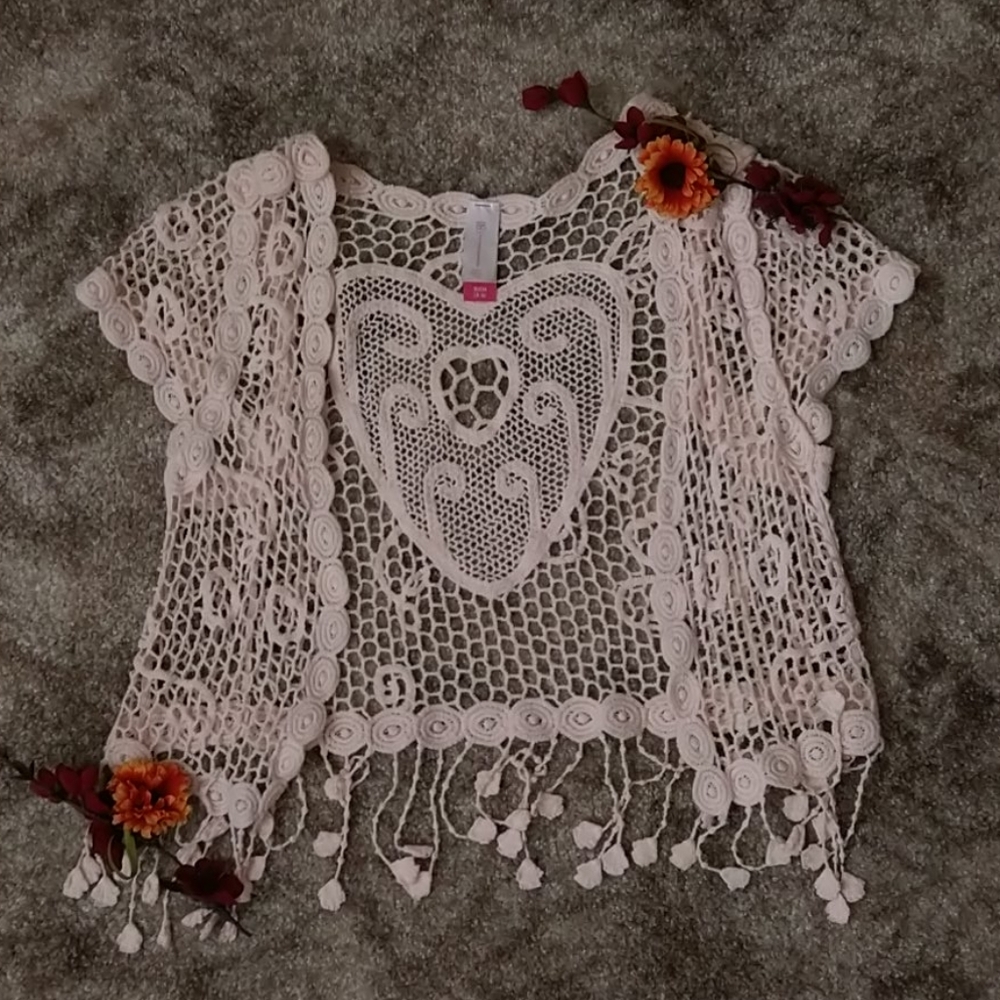 Light pink cardigan